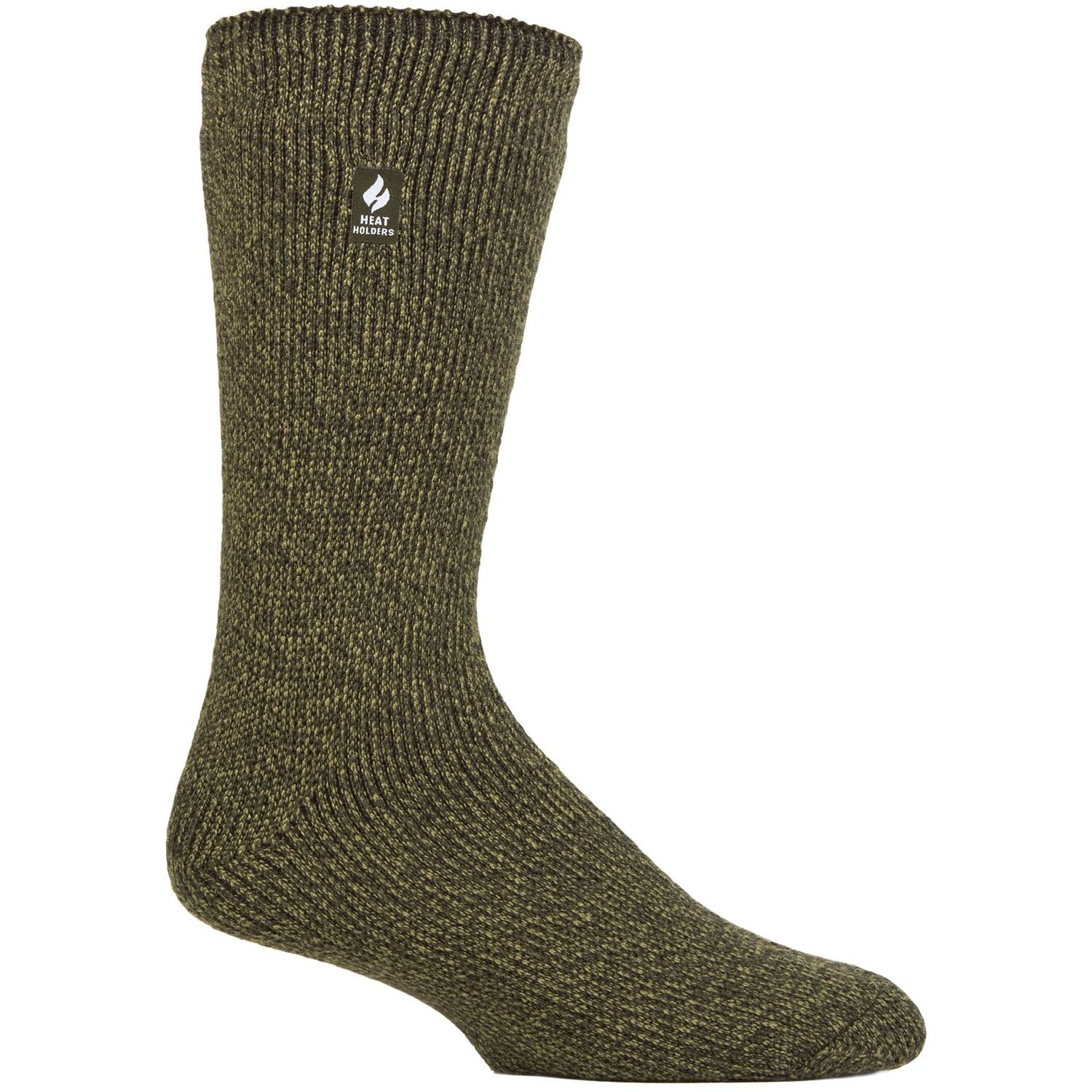 Heat Holders Men's Original Thick Winter Thermal Socks in Pale Green | Size: 6-11
