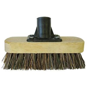 Faithfull Deck Scrub Broom Head 175mm (7in) Threaded Socket