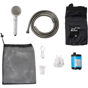 Darphe Portable Rechargeable Camping Shower Kit