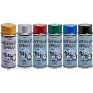400 mL Silver Metallic Acrylic Spray Paint, for Wheels, Car Parts & DIY