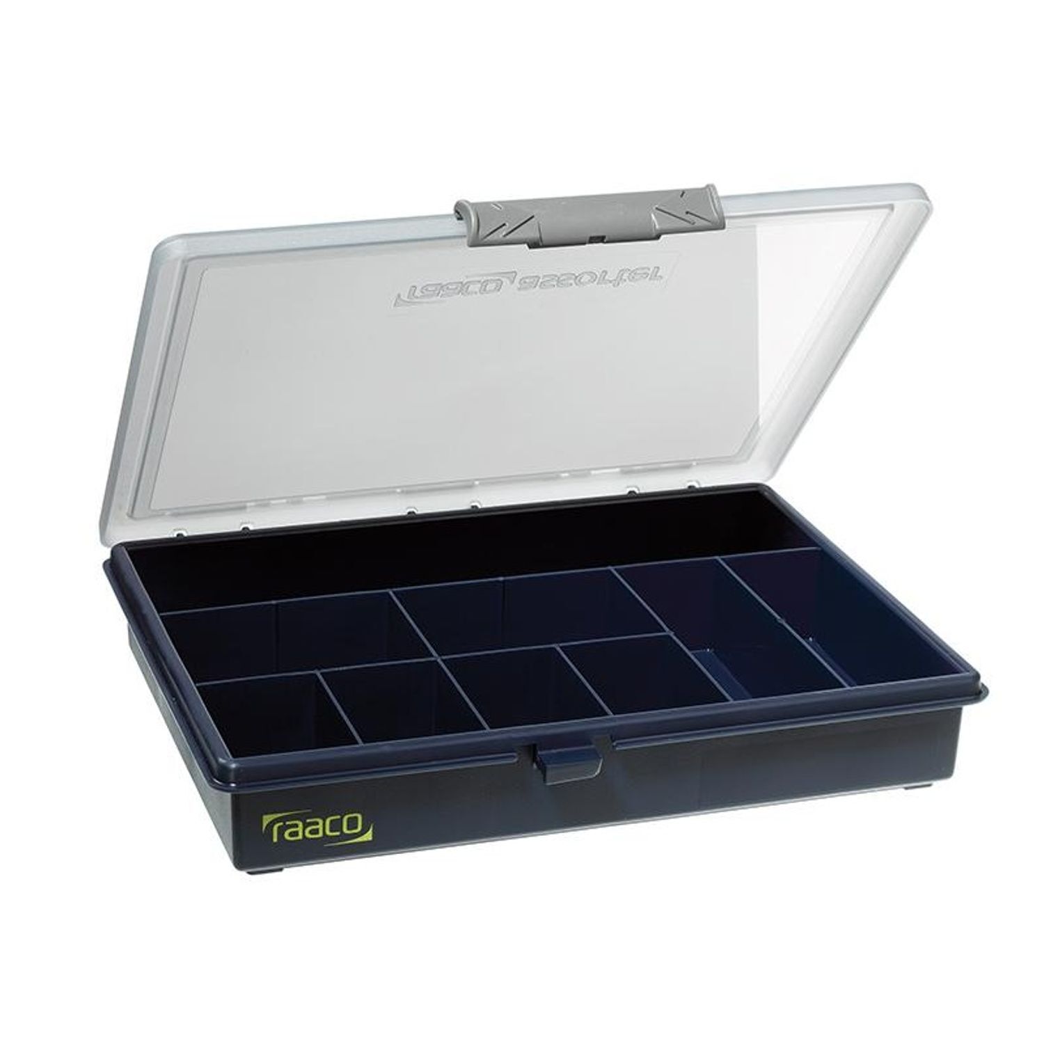Raaco A5 Profi Service Case Assorter 9 Fixed Compartments - Multi Colour