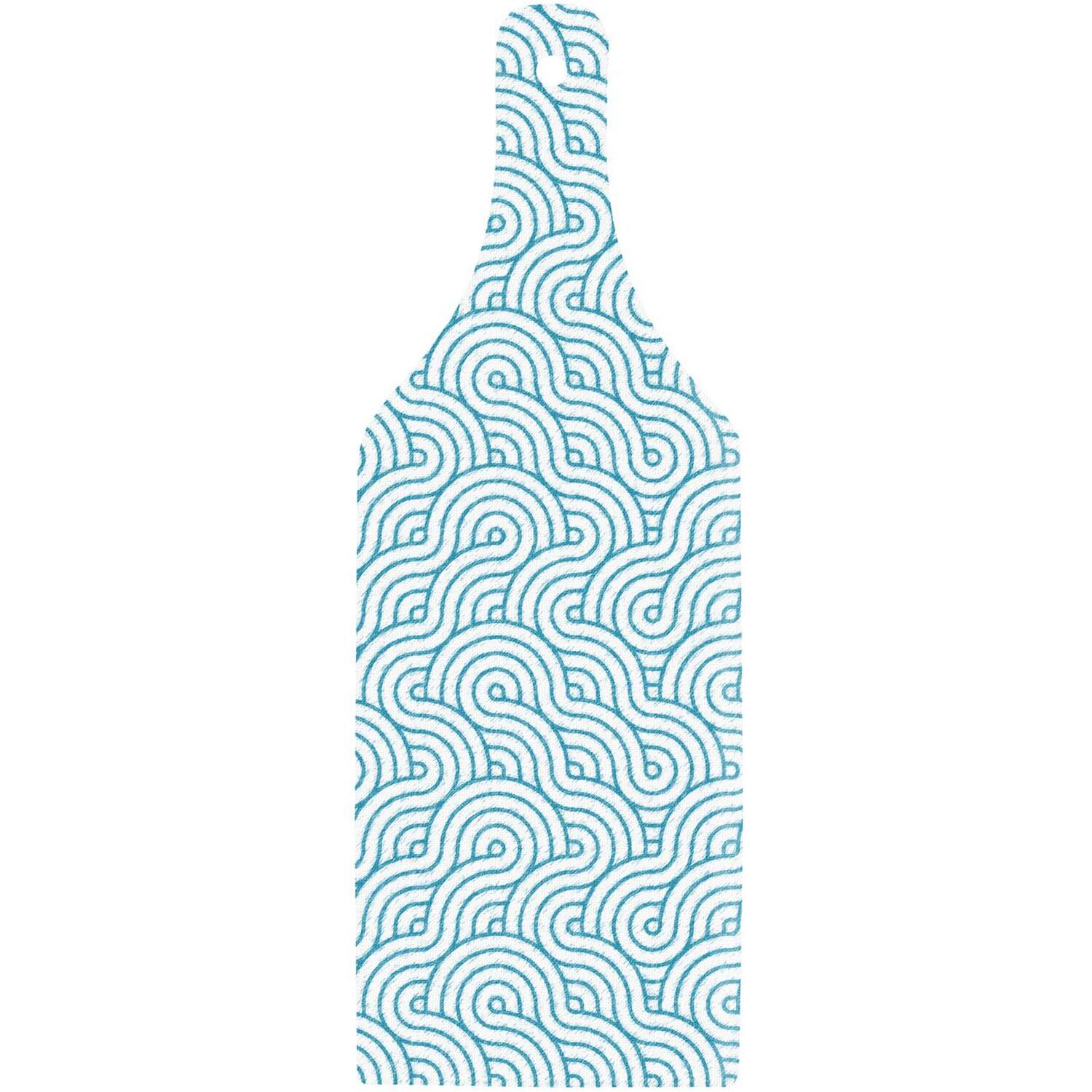 Image of Japanese Waves Bottle Serving Board -&hellip;