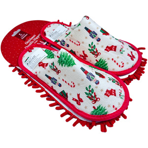 Christmas Chenille Slippers