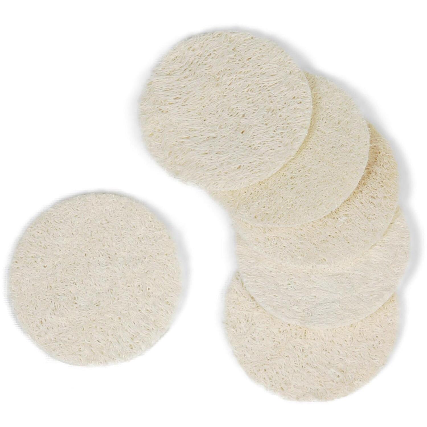 Eco Bath London Natural Loofah 6-Pack Face Scrubber for Smooth and Radiant Skin - Image 8