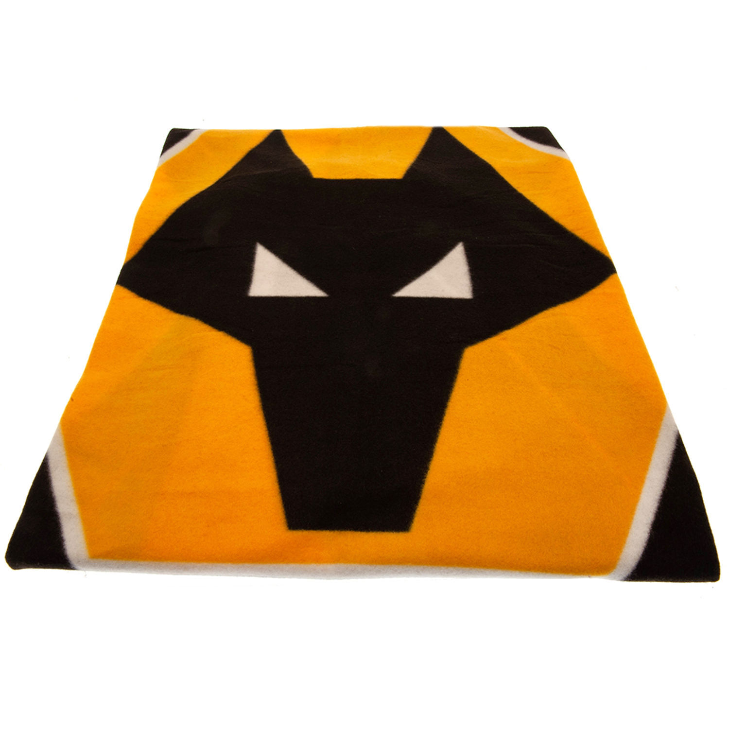 Wolverhampton Wanderers Fc Blanket - Black/Yellow/White - Image 1