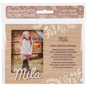 Mila Pre-personalised Child's Picture Frame