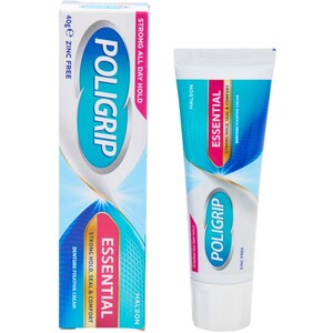 Poligrip Essential Denture Fixative Cream