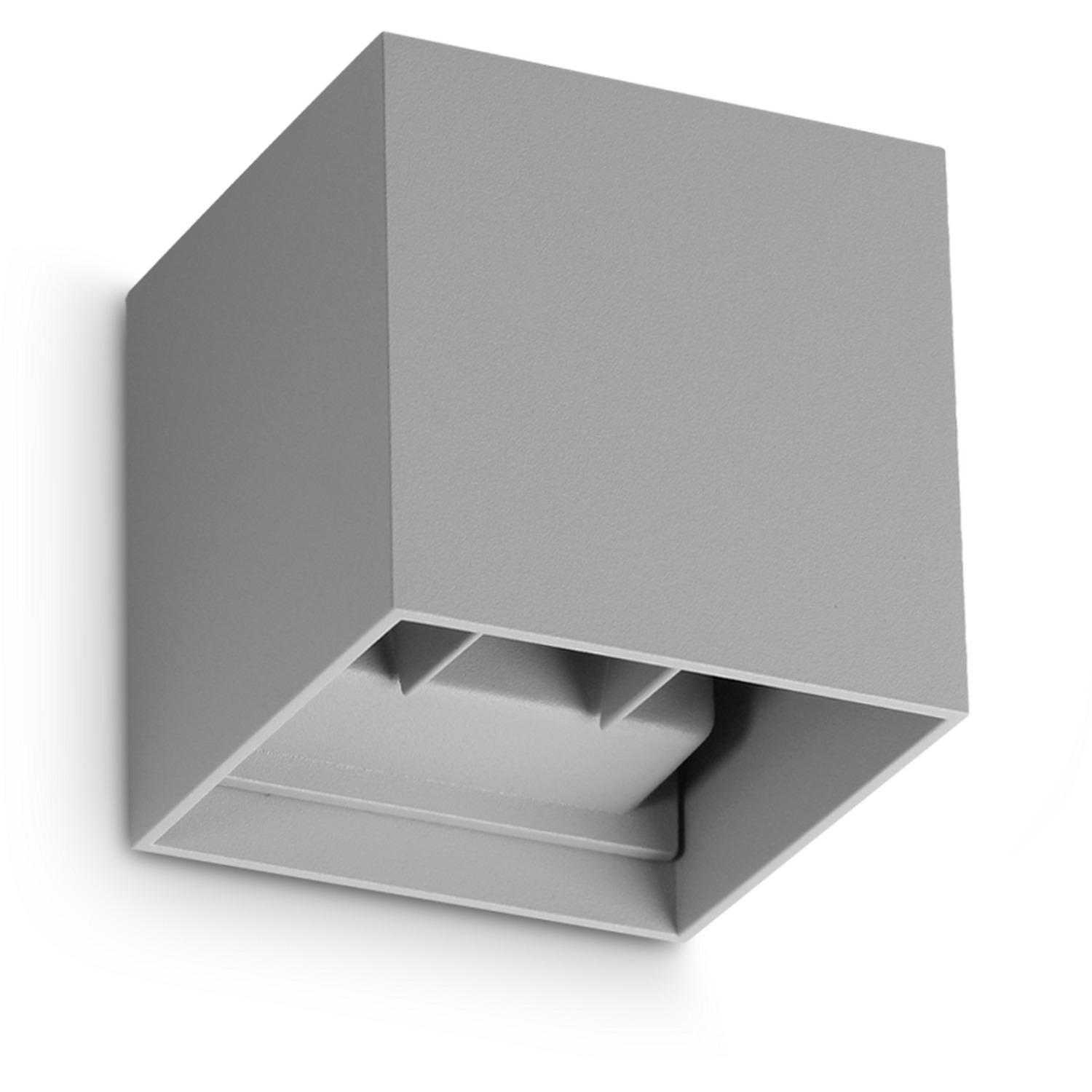 Ideal Lux Lighting Atom Wall Light Grey B - Grey