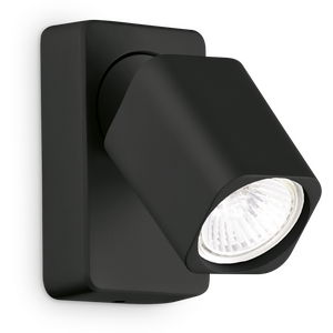 Ideal Lux Lighting Rudy Spotlight Black