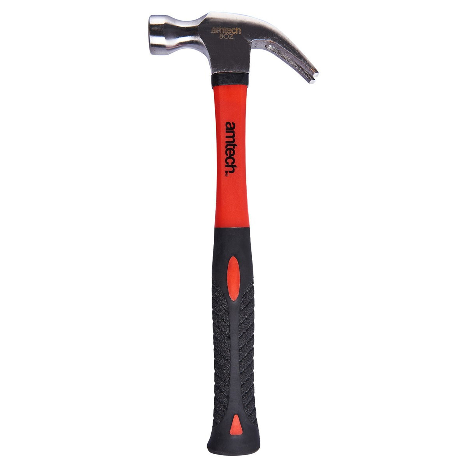 Amtech Claw Hammer Fibreglass Shaft 8Oz - One Colour