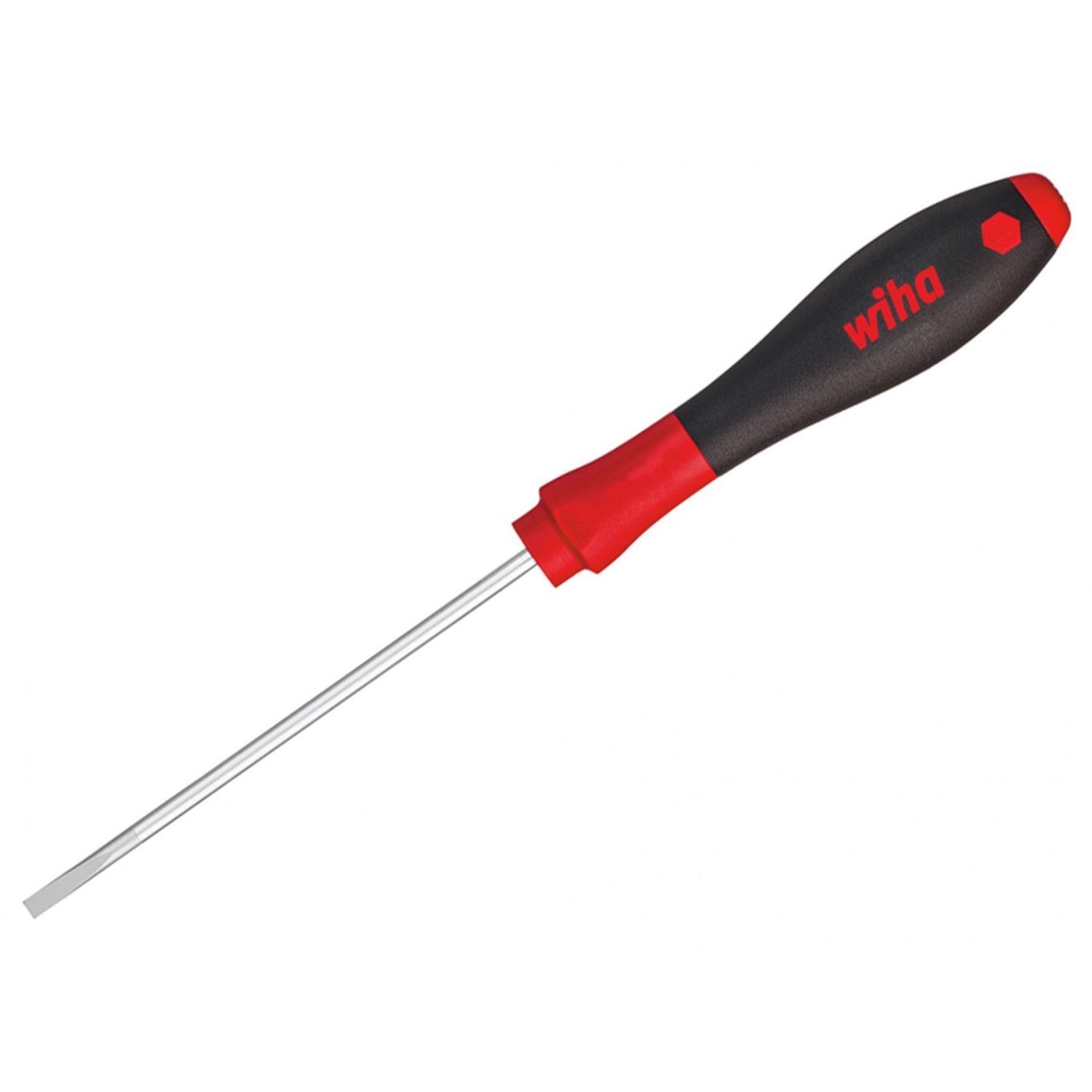 Wiha Softfinish Screwdriver, Slotted Tip A - Multi Colour