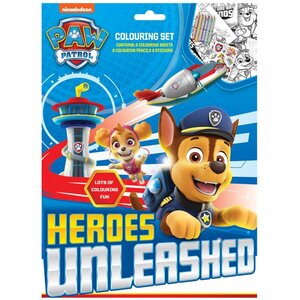 Paw Patrol Colouring Set 4 Pack
