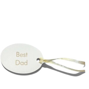 Best Dad Tag