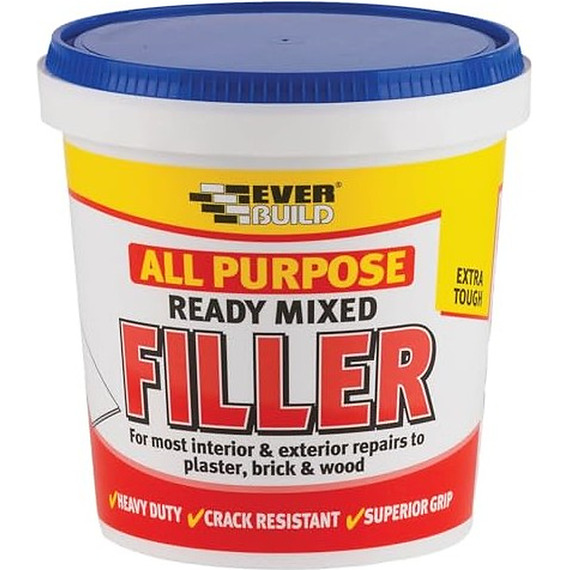 Ready Mixed Filler Tub 600g by Everbuild Sika