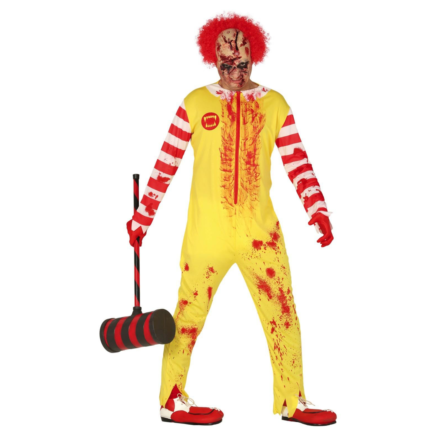 Fiestas Guirca Adult Burger Onesie Halloween Costume