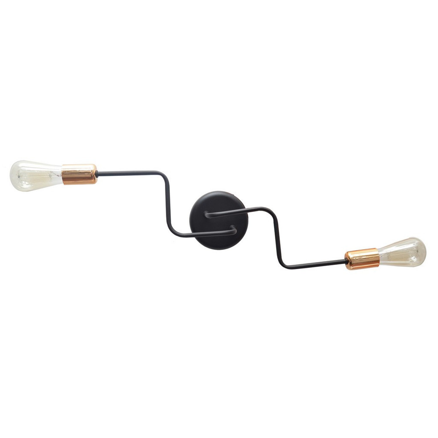 Helam Lighting Tube Ceiling Light Black