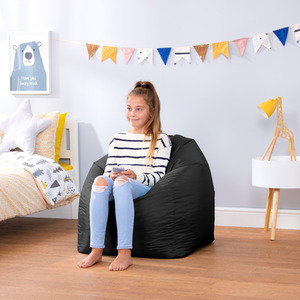 Teen Bean Bag Chair, Large Outdoor Beanbag for Kids, Filling Included