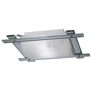 Leo Flush Ceiling 3 Light Polished Chrome, Mirror