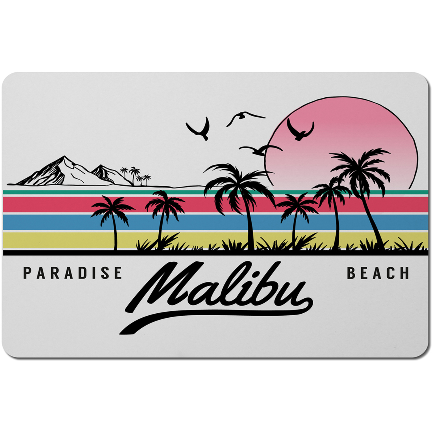 Image of Malibu Placemat - Pink