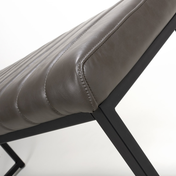 Archer Leather Effect Bench