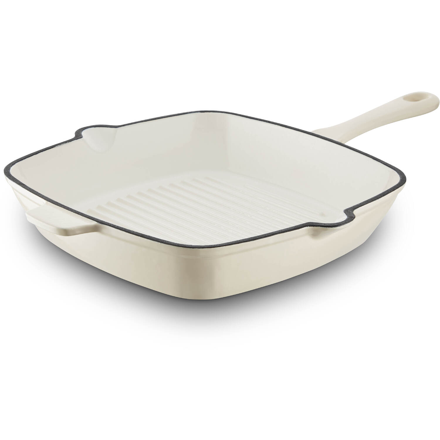 Image of Cast Iron Grill Pan - Camembert Cream