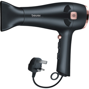 2000W Hair Dryer with Cable Rewind Function Black