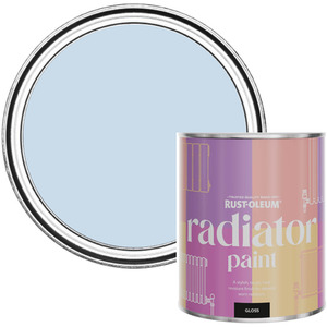 Rust-Oleum Radiator Paint in Gloss Finish - Blue Sky 750ml