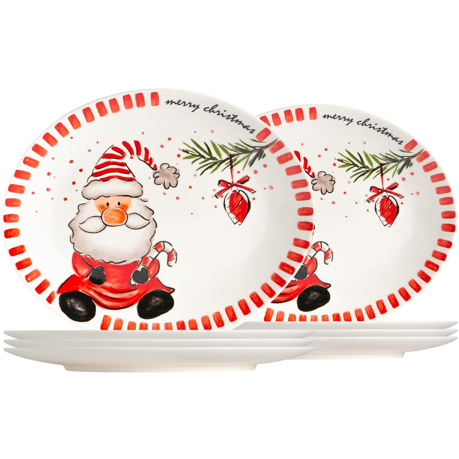 Image of Nicola Spring Father Christmas Serving Platters&hellip;