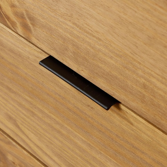 Home Source Acadia 2 Drawer Bedside 