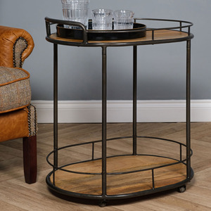 Oval Drinks Trolly