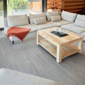Grey Oak Self-Adhesive Floor Planks Pack of 36 Vinyl Flooring  shot 5718092