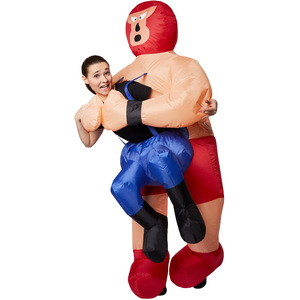 Inflatable Wrestler Costume