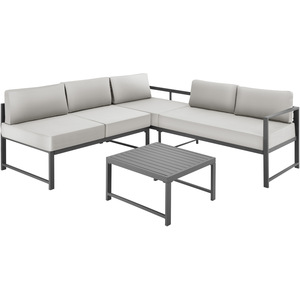 Garden Corner Sofa Set Faro 2 Sofas, 1 Table
