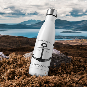 Nautical Anchor Stainless Steel Bottle