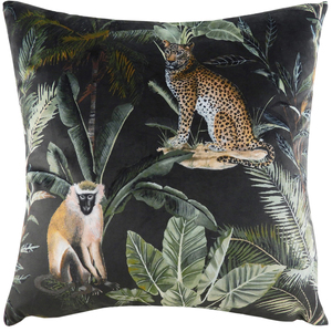 Kibale Jungle Animals Cushion