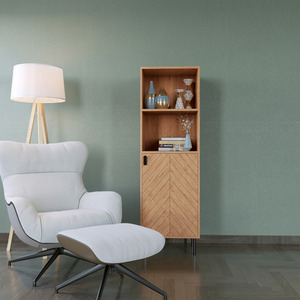 Leon 1 Door 2 Shelf Cabinet