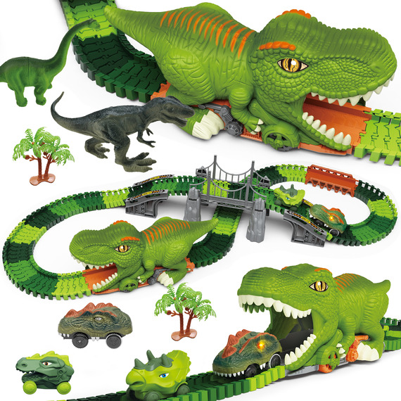 Dinosaur Track Toy Set