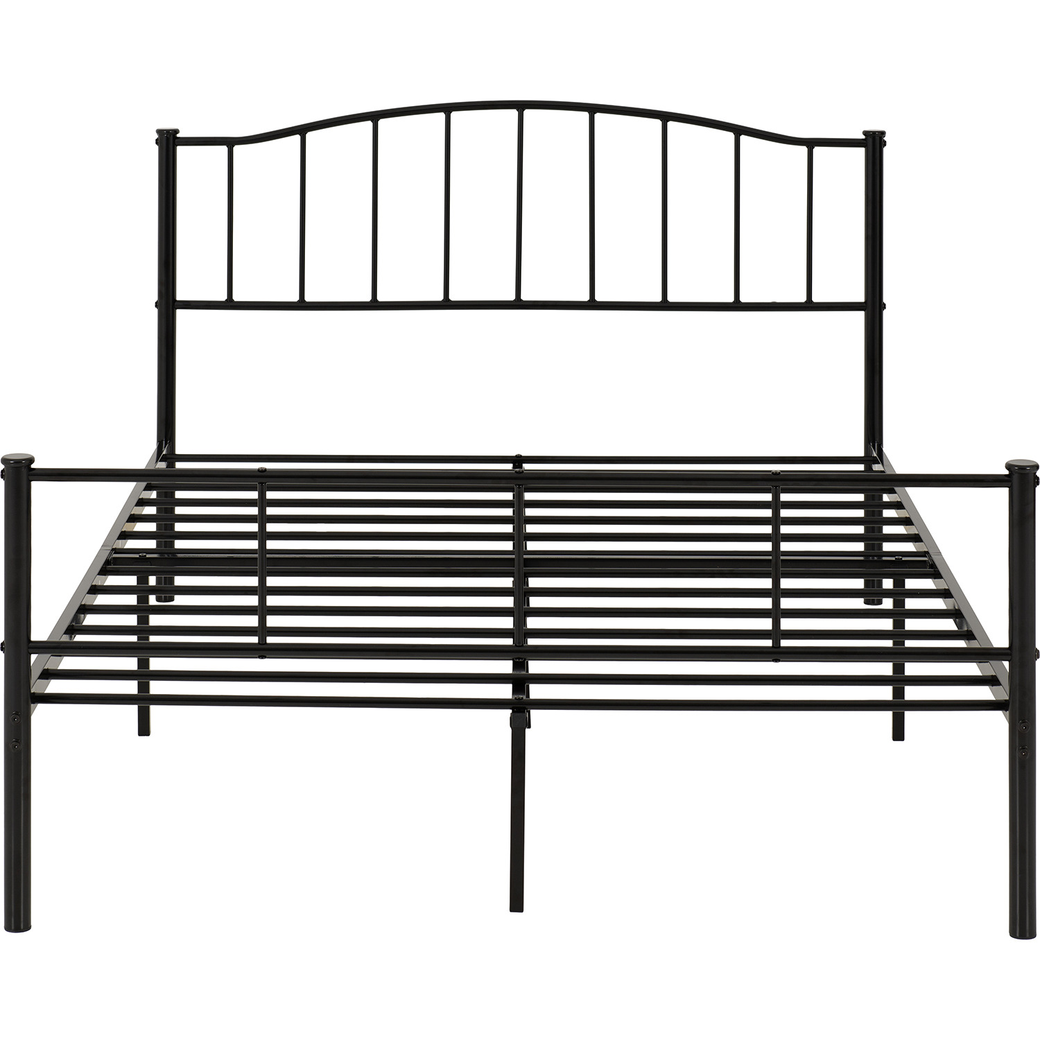 Newton 4 6 Double Bed - Black