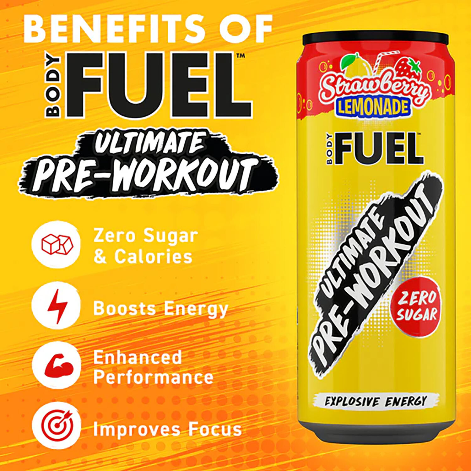 Body Fuel Pre-Workout Can
