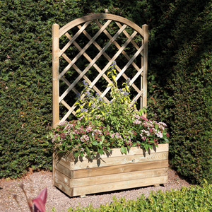 Rowlinson Rectangular Planter  Lattice