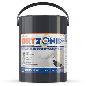 Dryzone Mould-Resistant Paint 5 Litres White