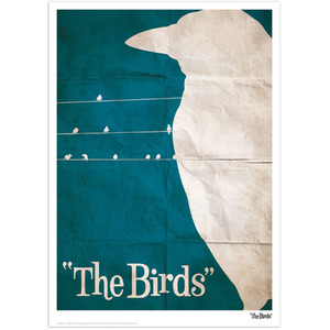 Alfred Hitchcock The Birds Limited Edition Art Print