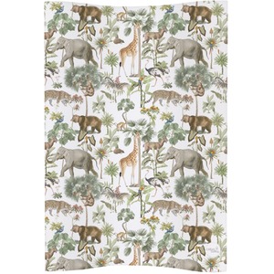 Deluxe Baby Changing Mat Anti Roll COSY - Colourful Safari