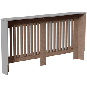 Grey / 152cm Chelsea Radiator Cover shot 8337576