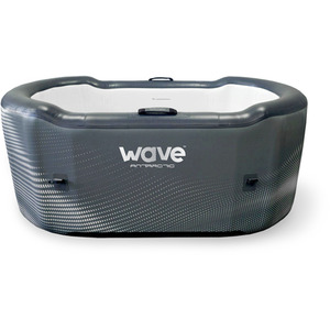 Wave Antarctic, Drop Stitch Ice Bath, Black