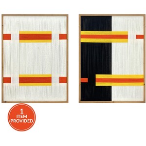 Abstract Woven Modern Framed Art Assorted