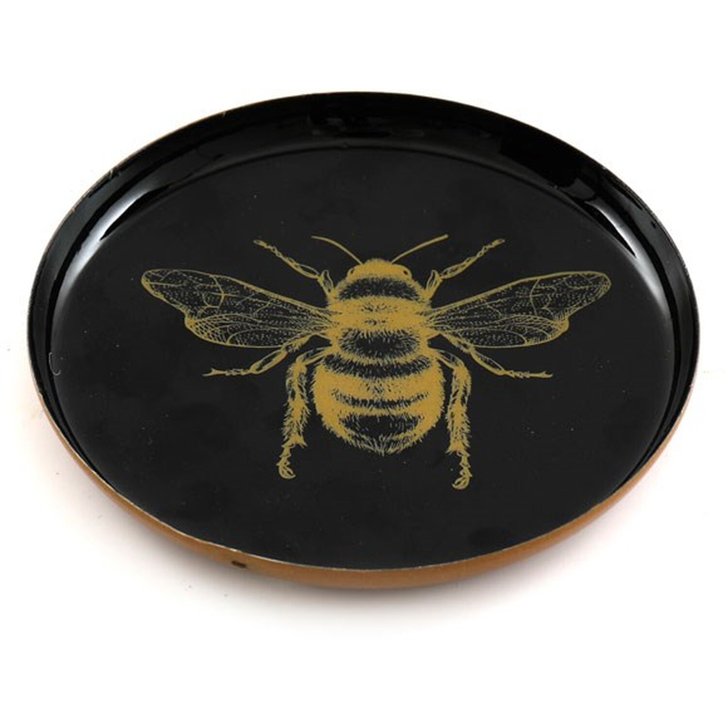 Image of Elegant Bee Coaster With Lipped Design&hellip;