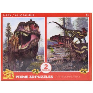 Pack of 2 Dinosaur 3D Puzzles