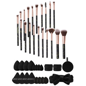 40 Piece Makeup Brush and Tool Set
