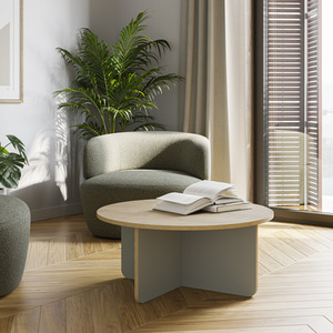 Modern Round Shape Coffee Centre Table Living Room